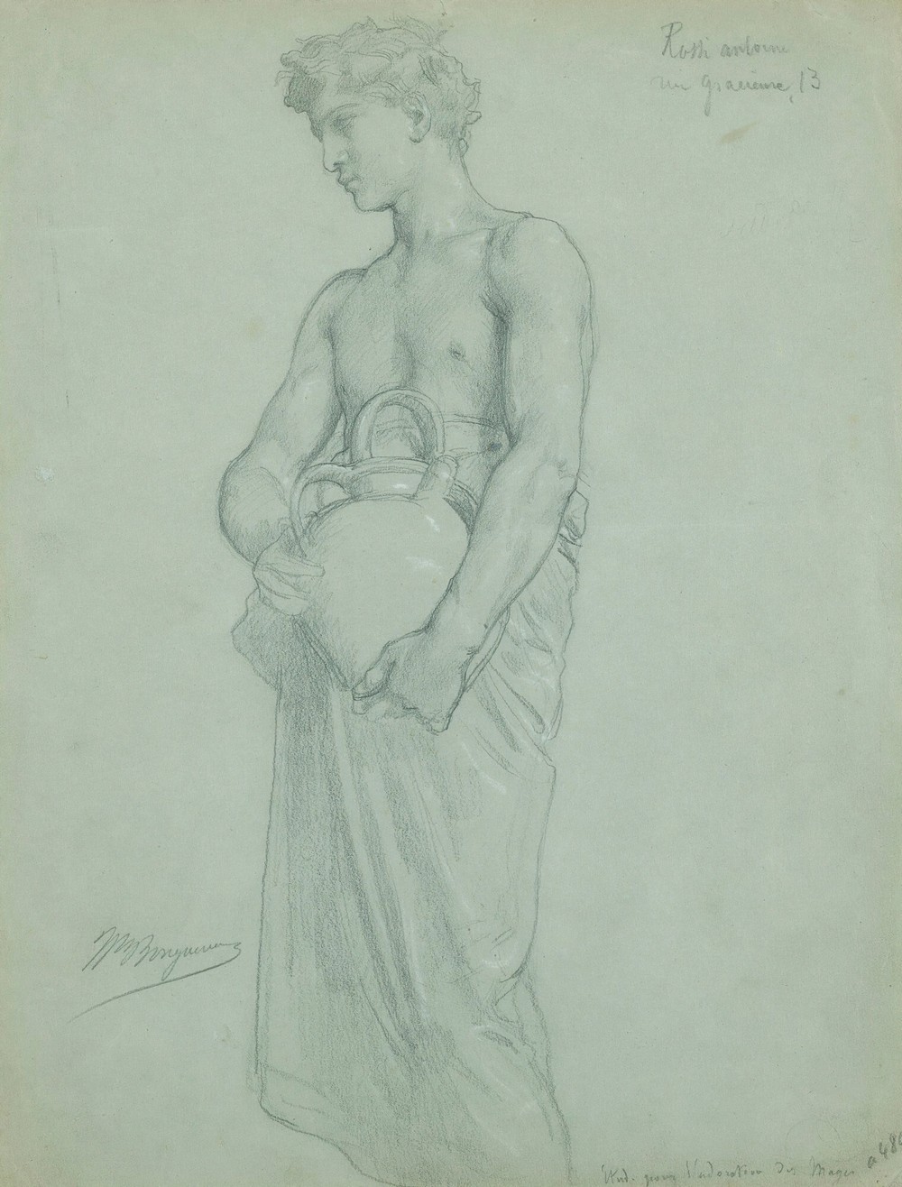 Study For L’adoration Des Mages