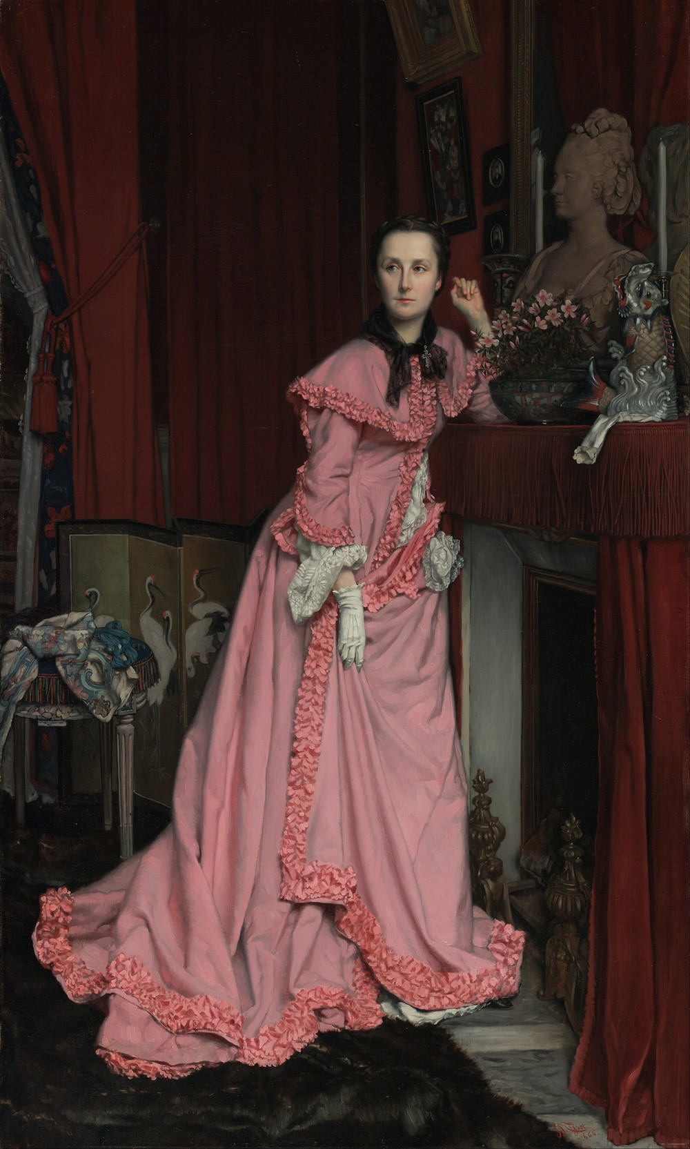 Portrait Of The Marquise De Miramon, Née, Thérèse Feuillant