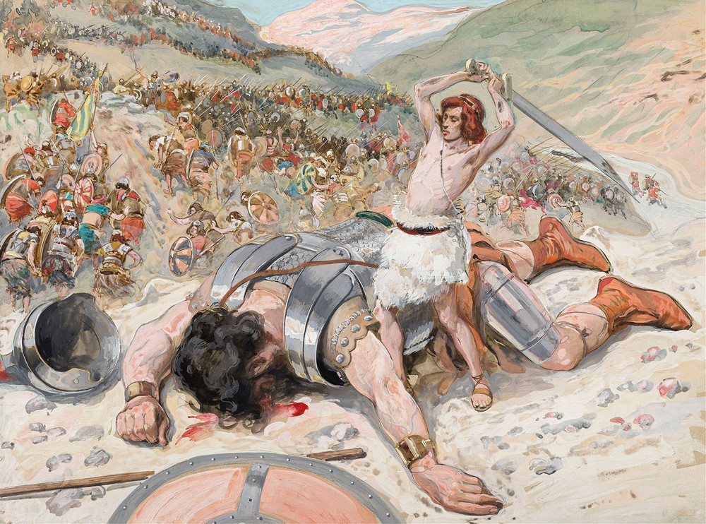 David Cuts Off the Head of Goliath (c. 1896-1902)