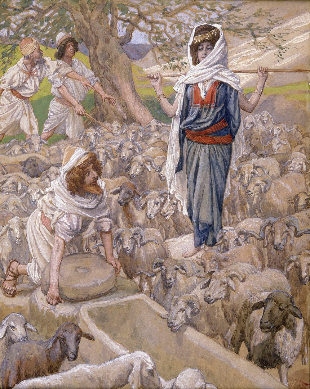 Jacob and Rachel at the Well (c. 1896-1902)