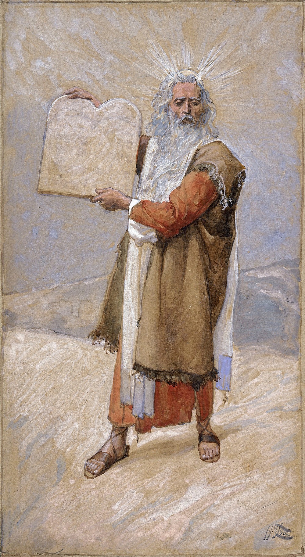 Moses and the Ten Commandments (c. 1896-1902)