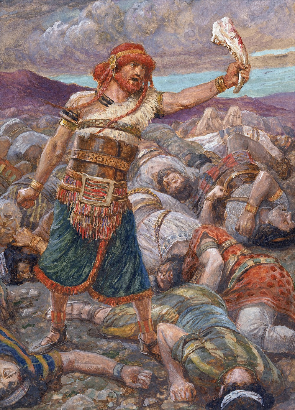 Samson Slays a Thousand Men (c. 1896-1902)