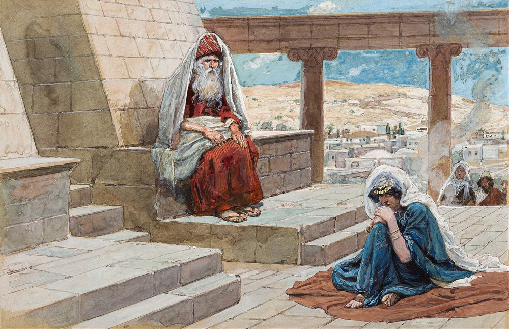The High Priest and Hannah (c. 1896-1902)
