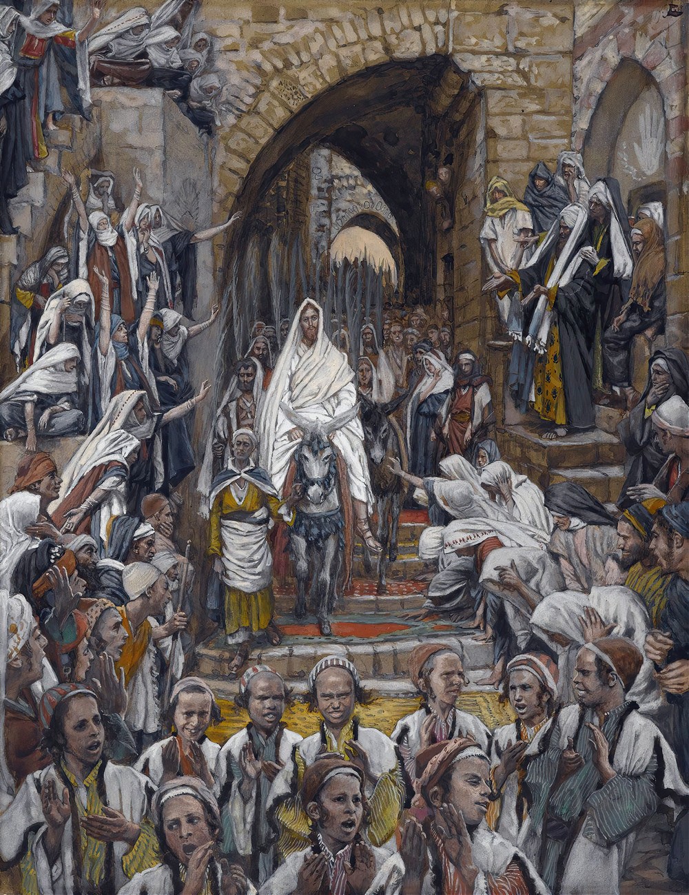 The Procession in the Streets of Jerusalem