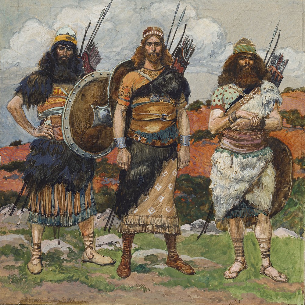 Three of David’s Captains (c. 1896-1902)