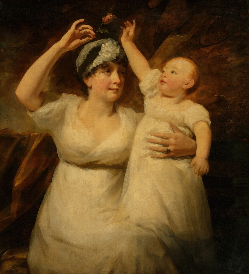 Mrs. Graham Young and child (circa 1810)