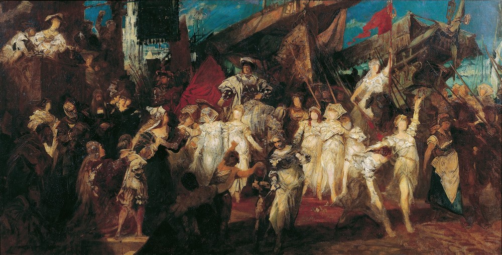 Charles V enters Antwerp