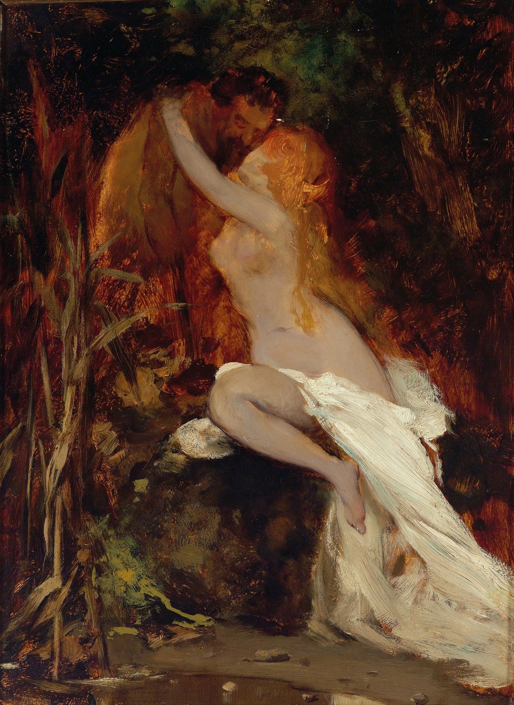 Faun And Nymph (1865-66)