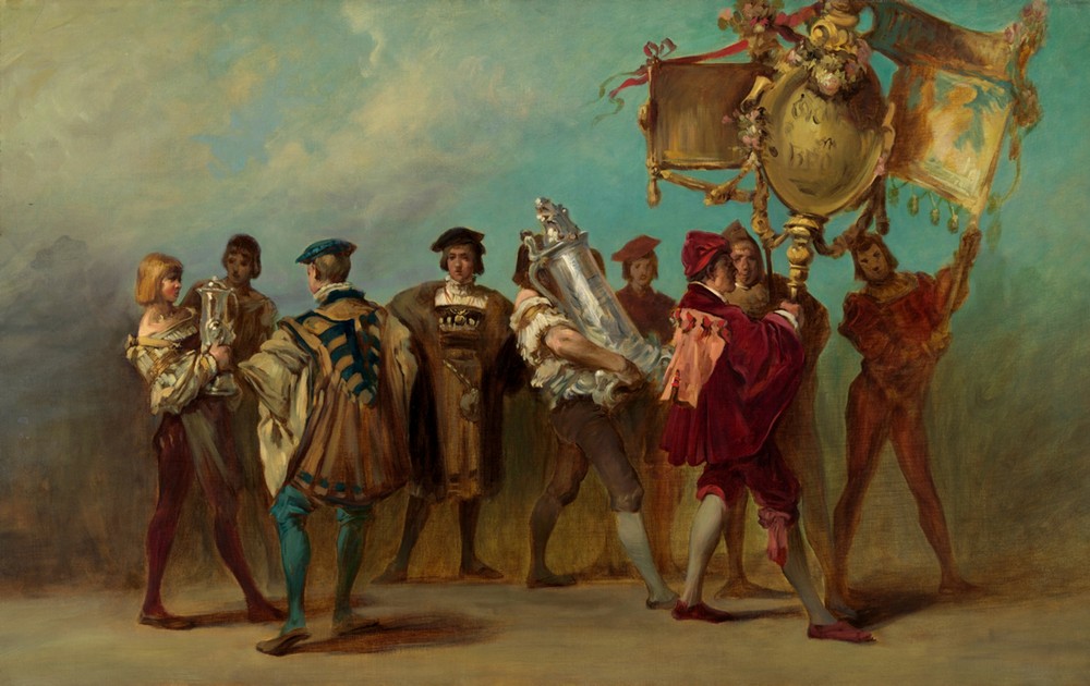 Entwurf zum Festzug 1879 – Graveure und Erzgießer