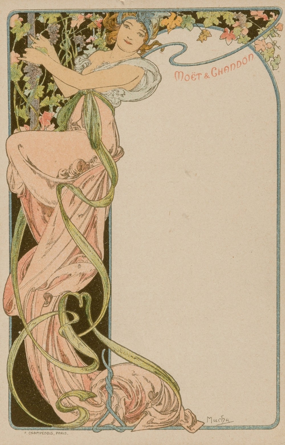Menu Card (circa 1900)