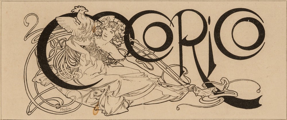Cocorico magazine title illustration