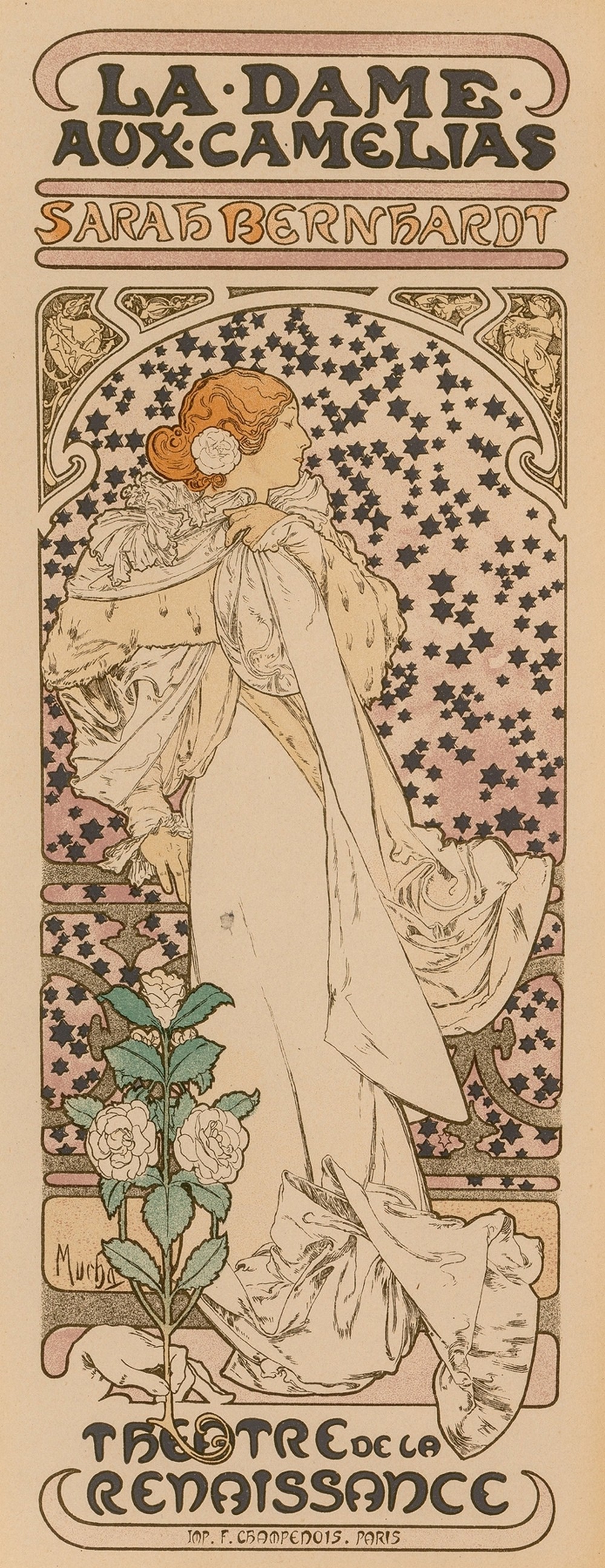 La Dame aux Camelias (from Les Maîtres de l’Affiche)