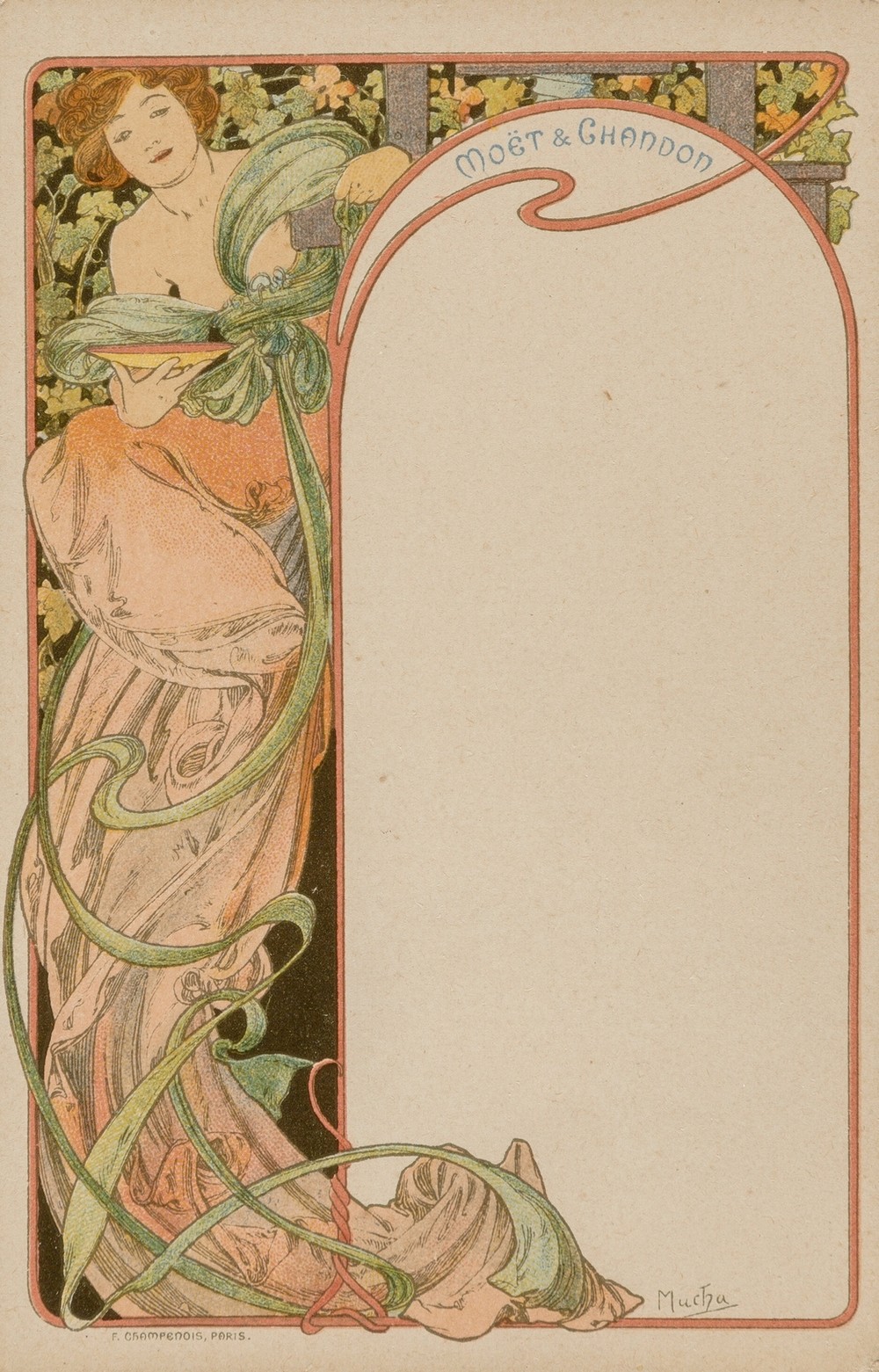Menu Card (circa 1900)