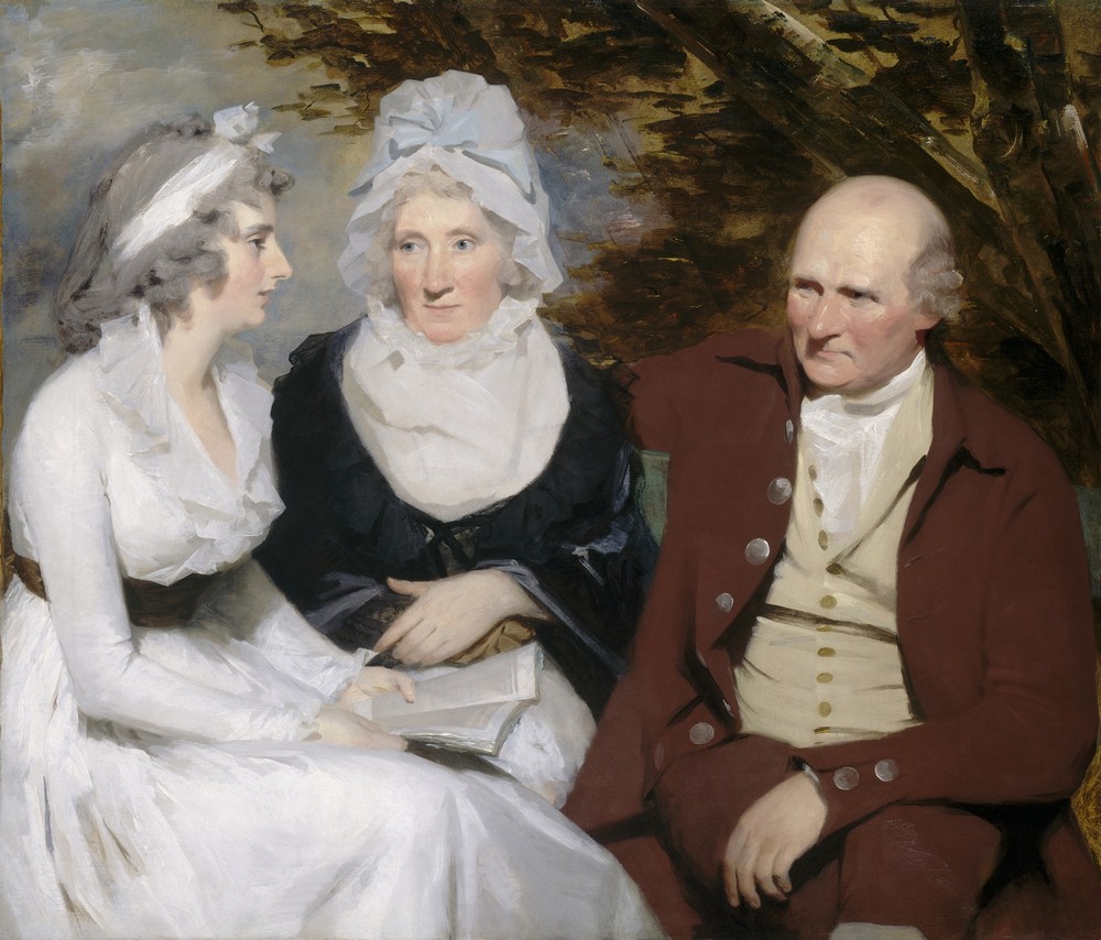 John Johnstone, Betty Johnstone and Miss Wedderburn (c. 1790-1795)