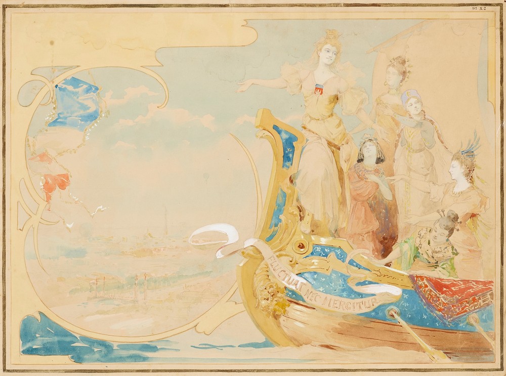 Study for a Mural (circa 1900)