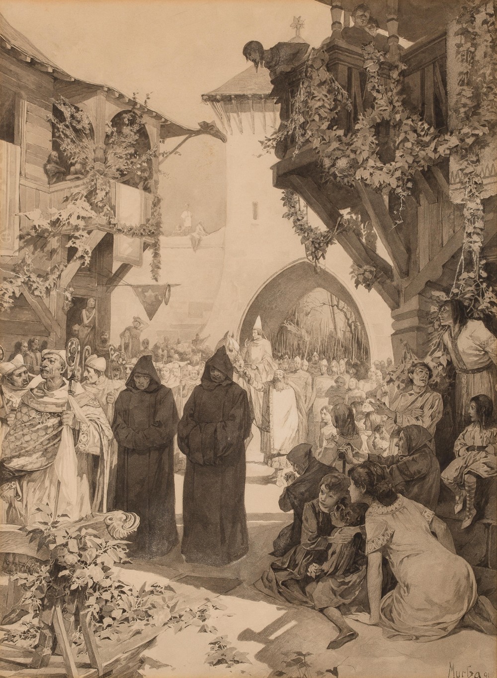 L’Empereur Lothaire et le pape Innocent