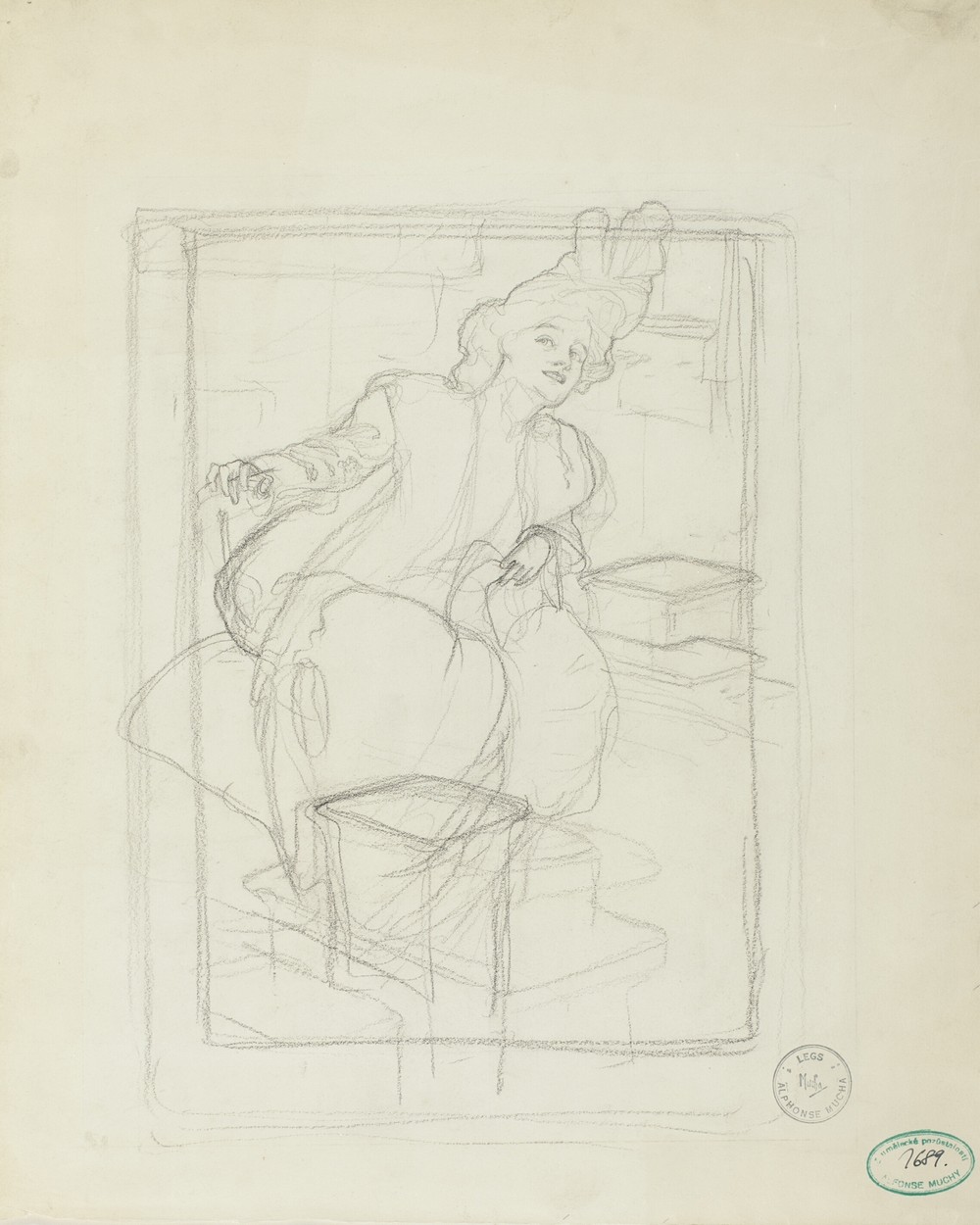 Sarah Bernhardt (c. 1898)