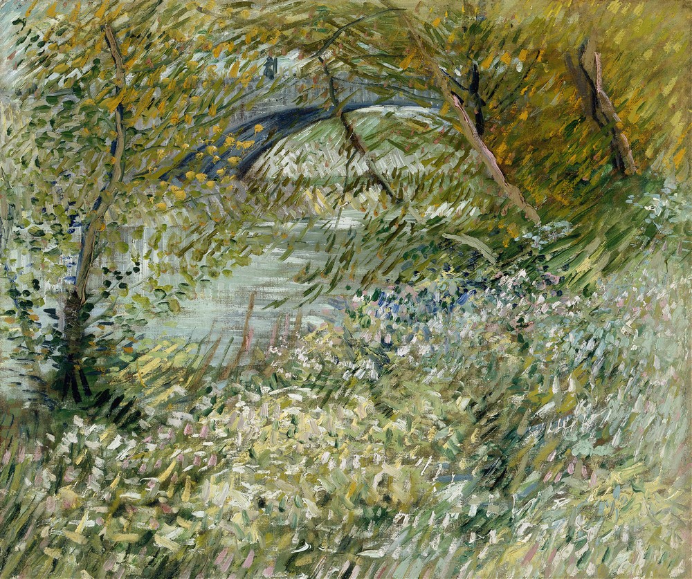 River Bank in Springtime