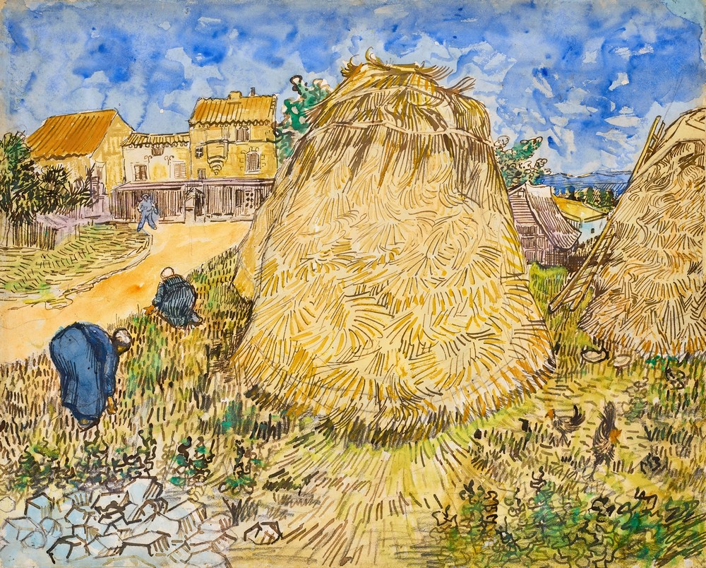 Meules de blé