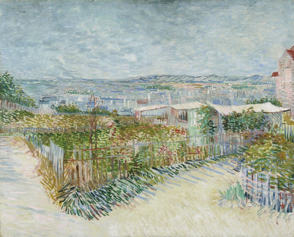 Montmartre; behind the Moulin de la Galette