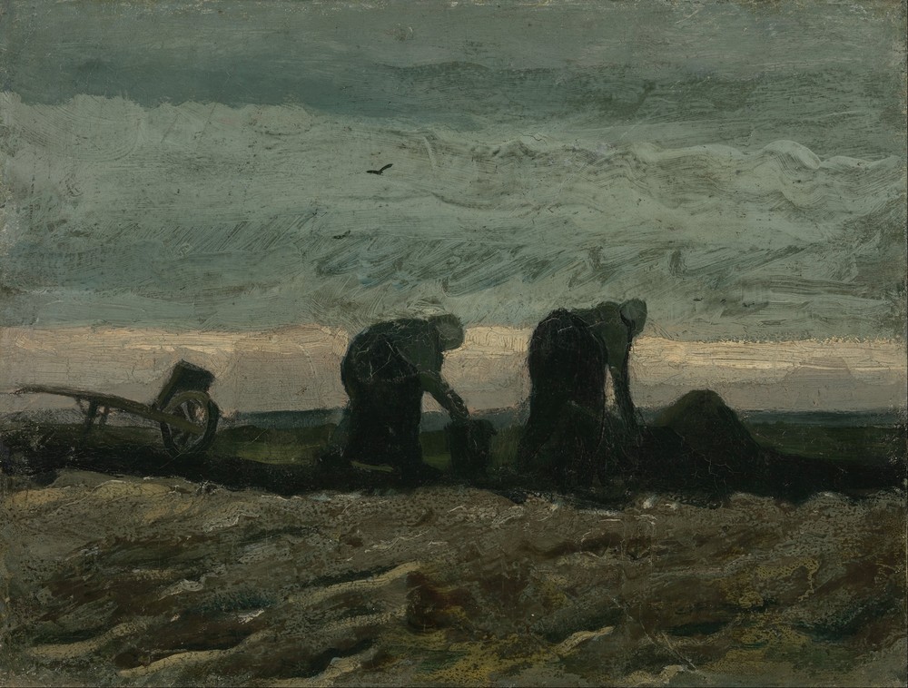 Two women on the heath