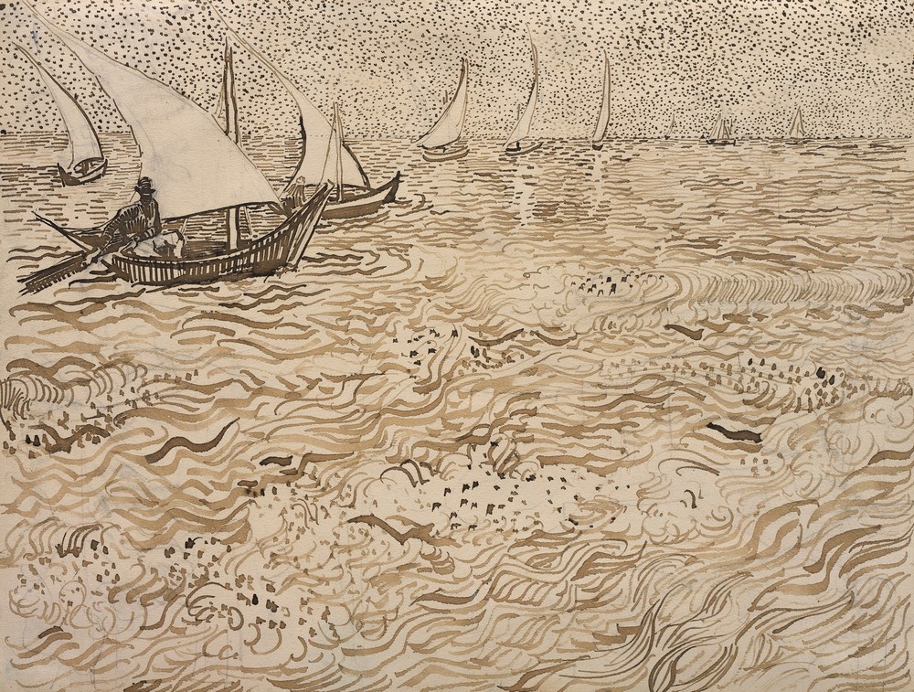 Boats at Saintes-Maries