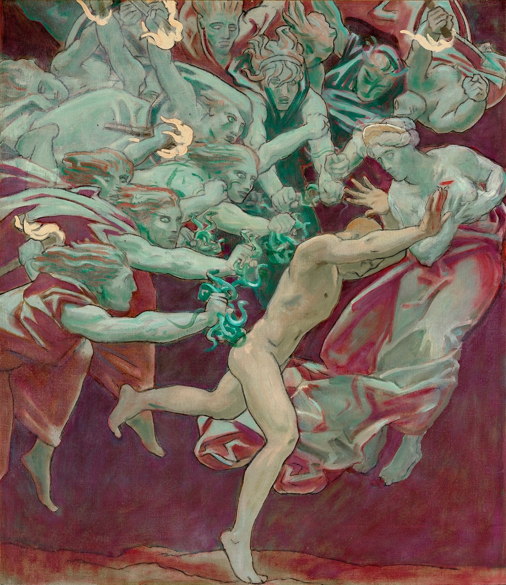 Orestes and The furies (Ca. 1920–21)