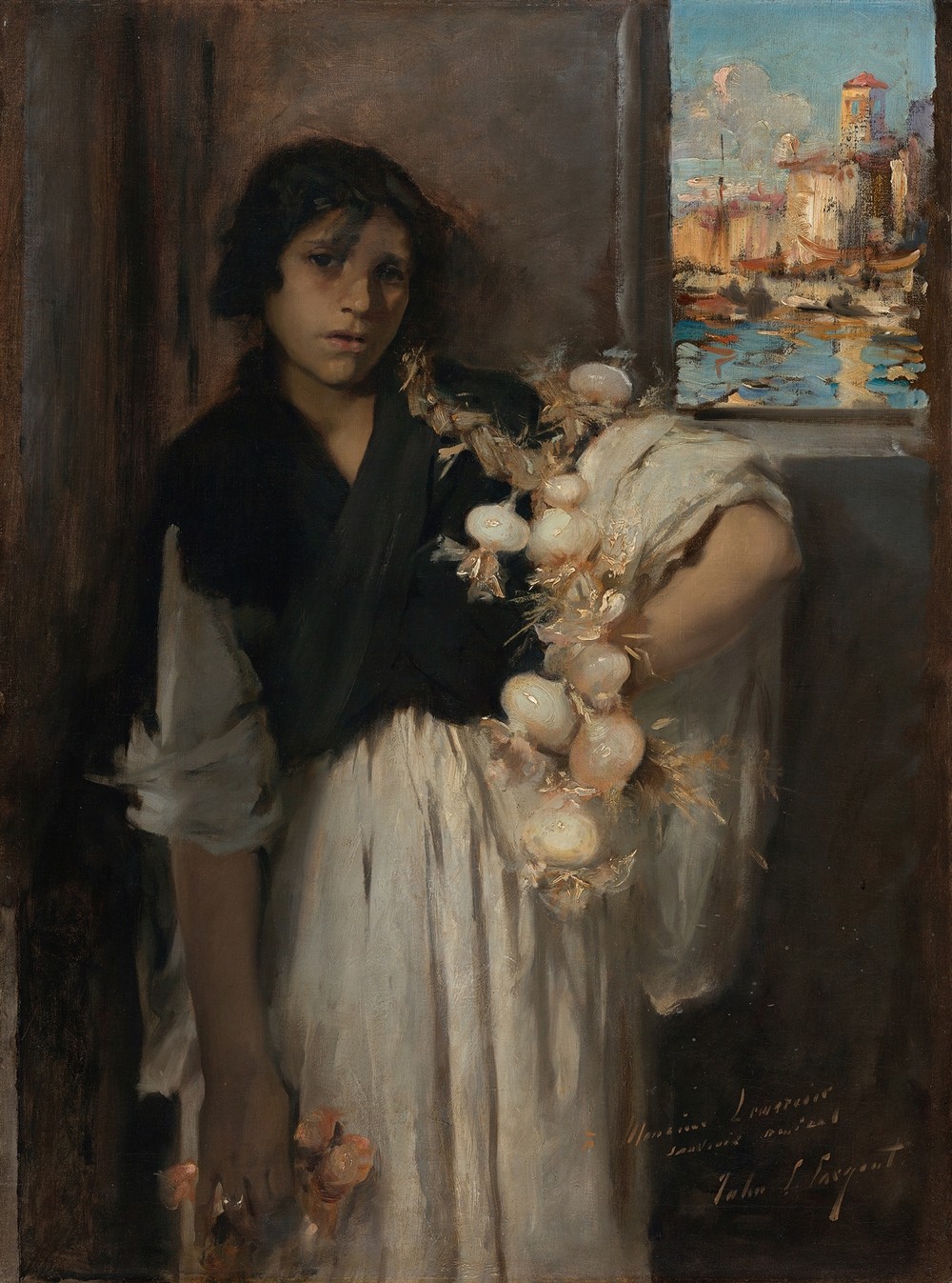 Venetian Onion Seller (Circa 1880-1882)