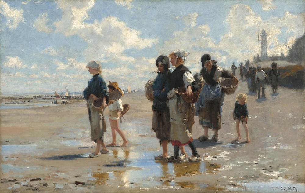 En route pour la pêche (Setting Out to Fish)