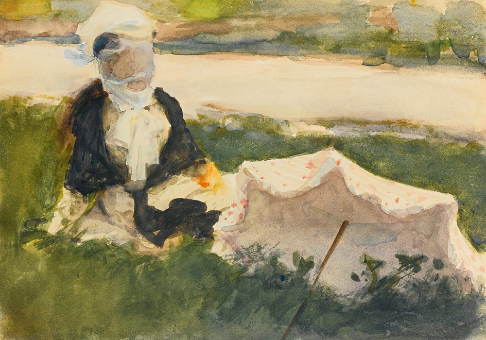 Woman With Parasol (circa 1888)