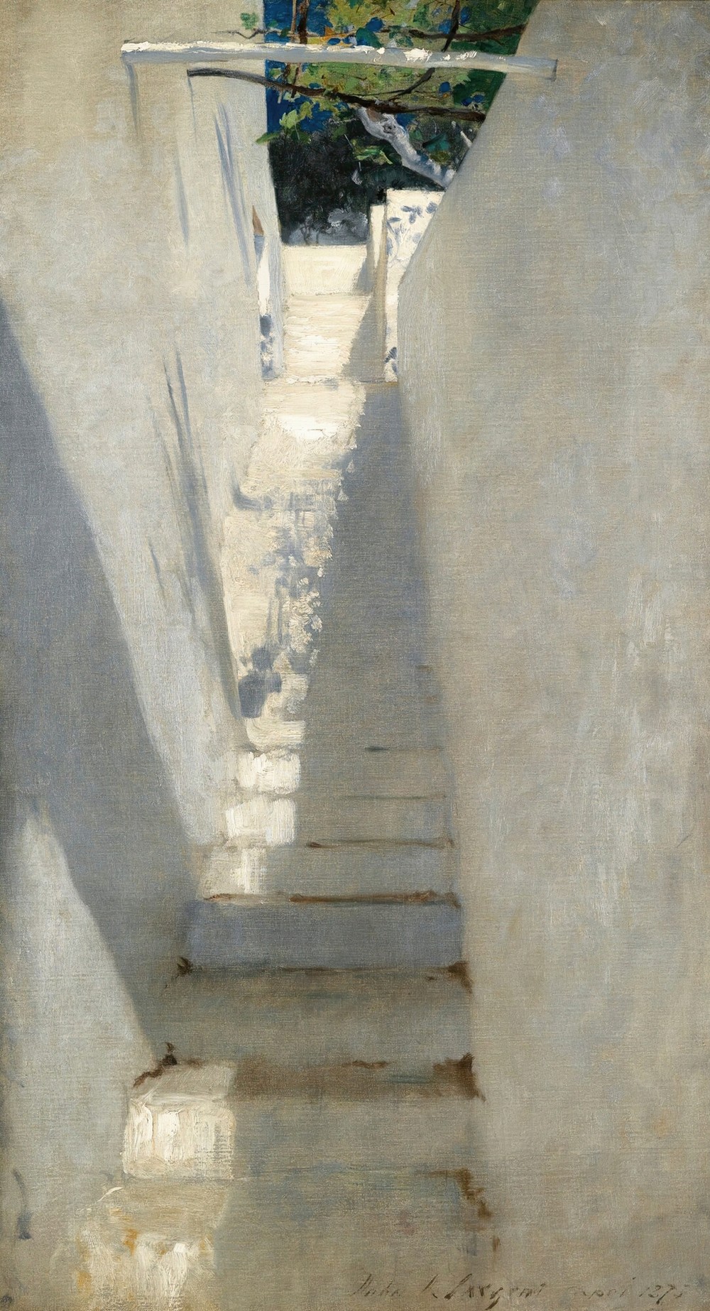 Staircase In Capri ( 1878)