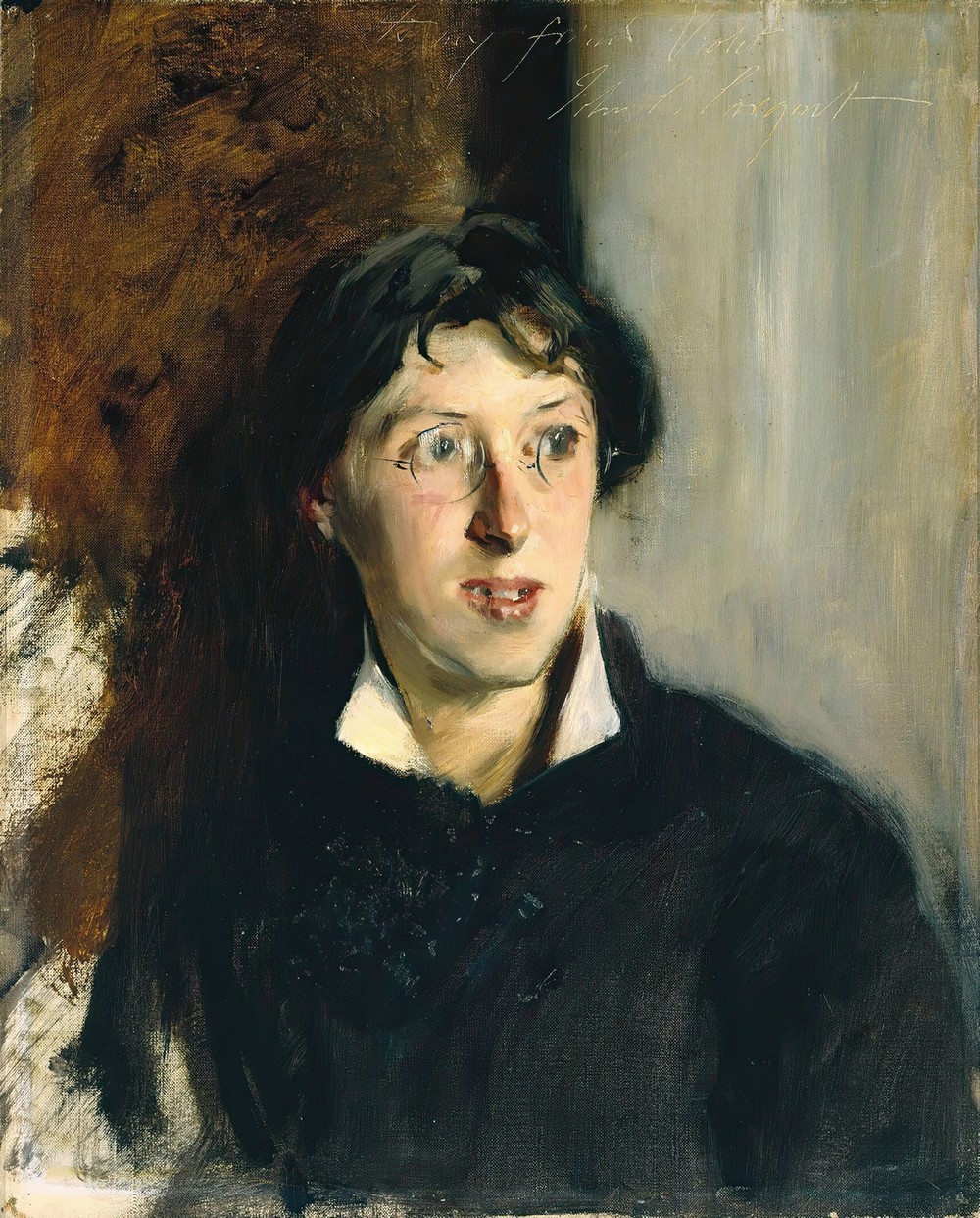 Portrait of Vernon Lee (1856–1935)