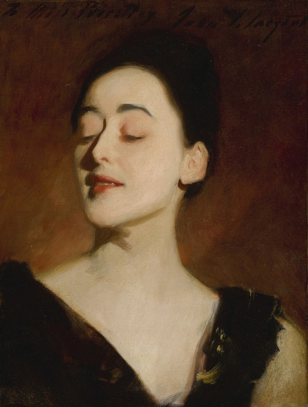 Flora Priestley (Lamplight Study)