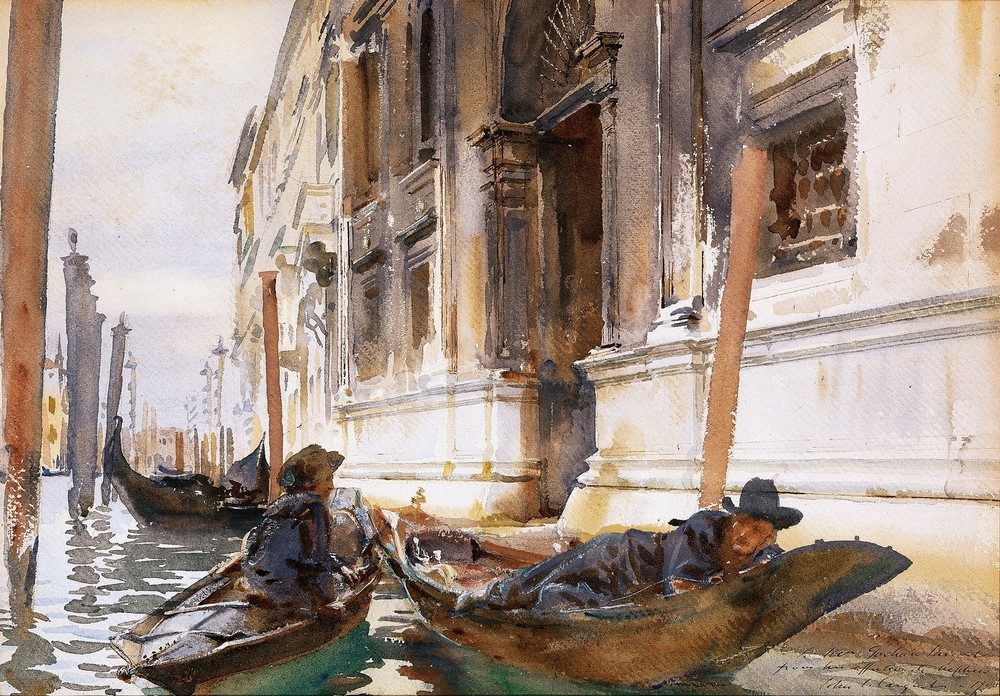 Gondoliers’ Siesta (circa 1904)
