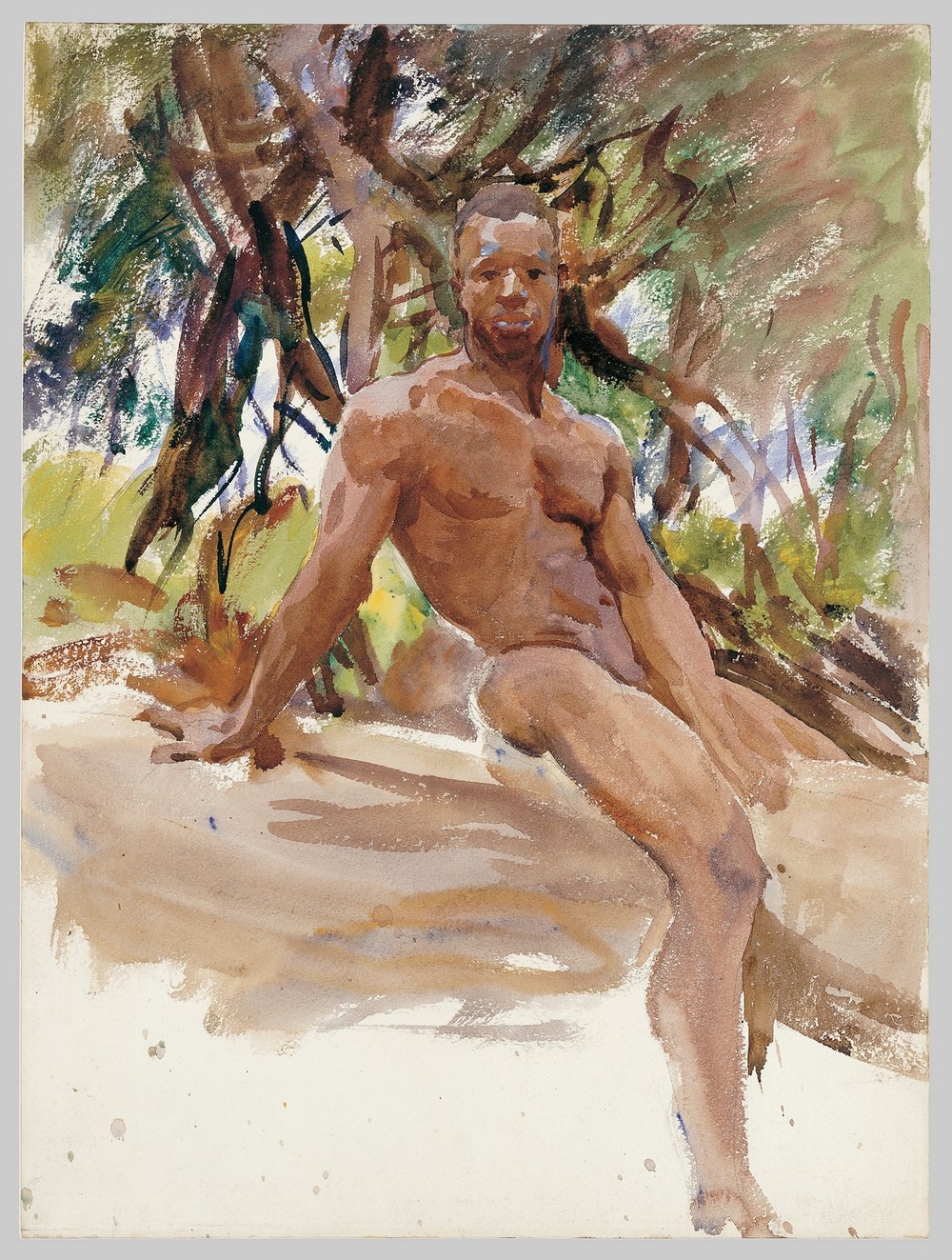 Man and Trees, Florida