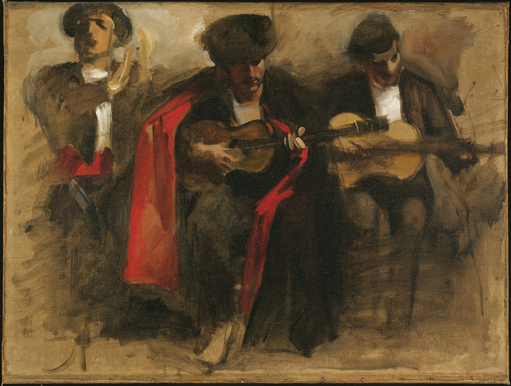 Study for Seated Musicians for ‘El Jaleo’ (circa 1882)