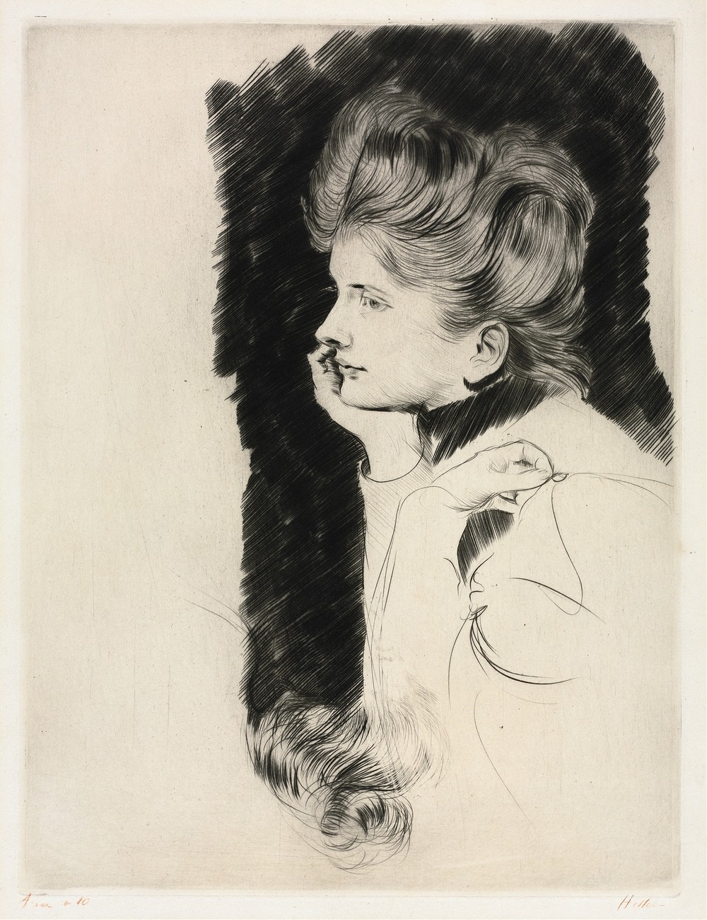 Head of a Woman