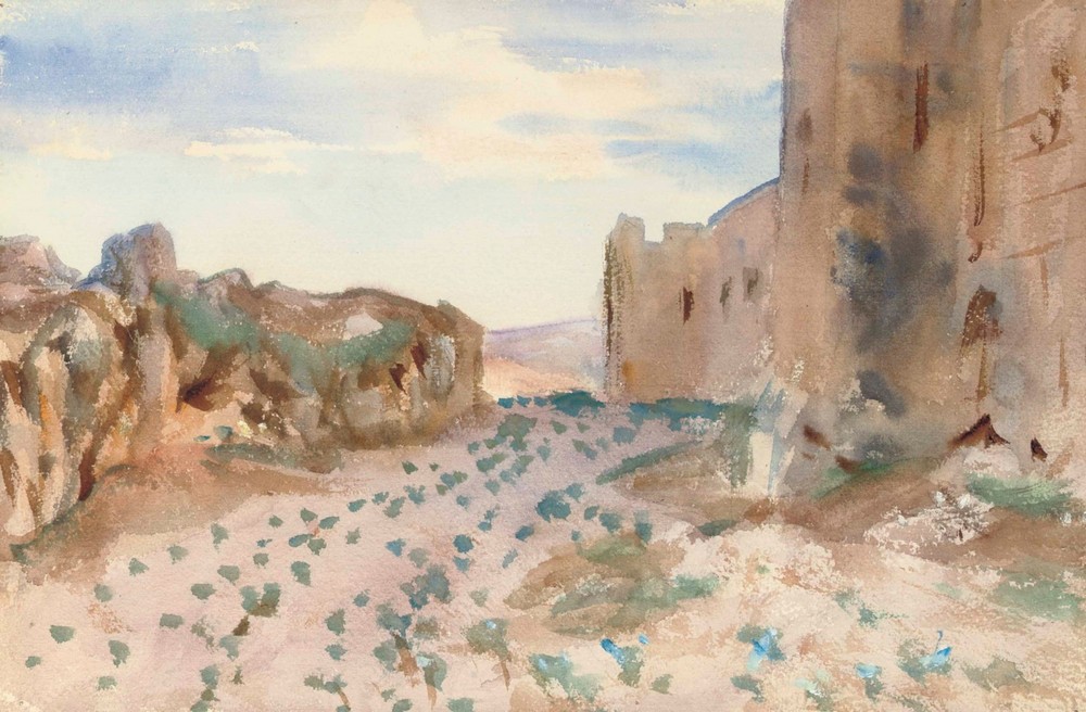 Fortress, Road and Rocks (circa 1905-06)