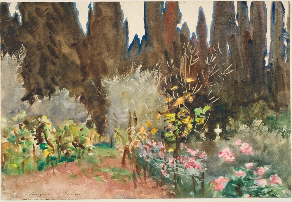 Gardens at Florence (c. 1910)