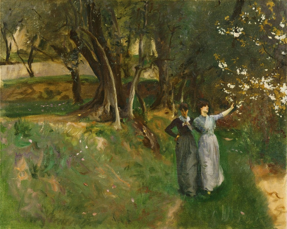 Landscape with Women in Foreground (c. 1883)