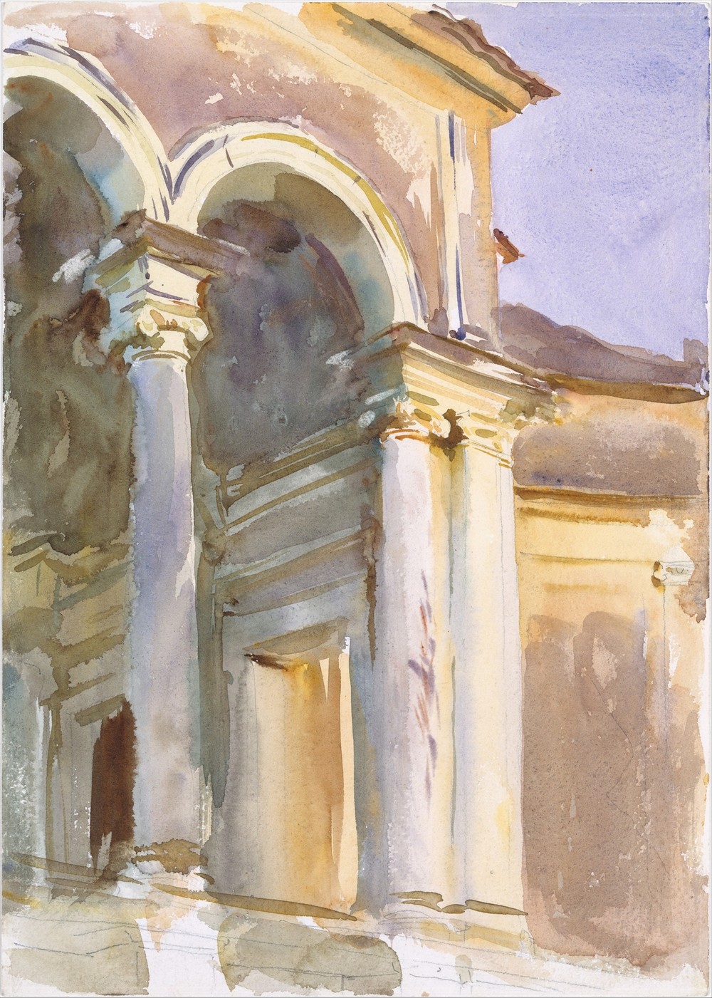 Loggia, Villa Giulia, Rome (circa 1907)