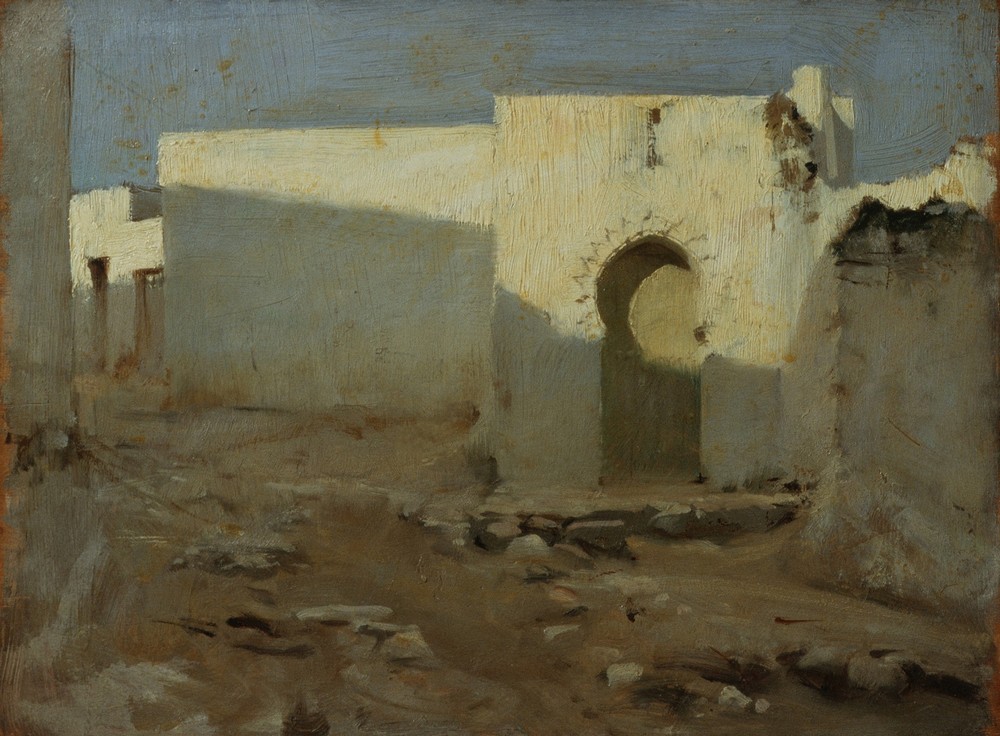 Moorish Buildings in Sunlight (between 1879 and 1880)
