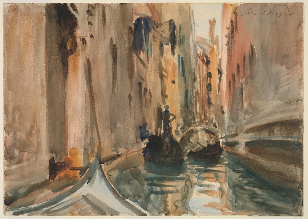Rio di San Salvatore, Venice  (between 1906 and 1911)