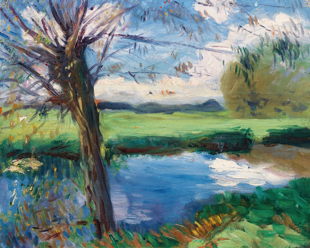 River Bank, near Oxford (circa 1888)