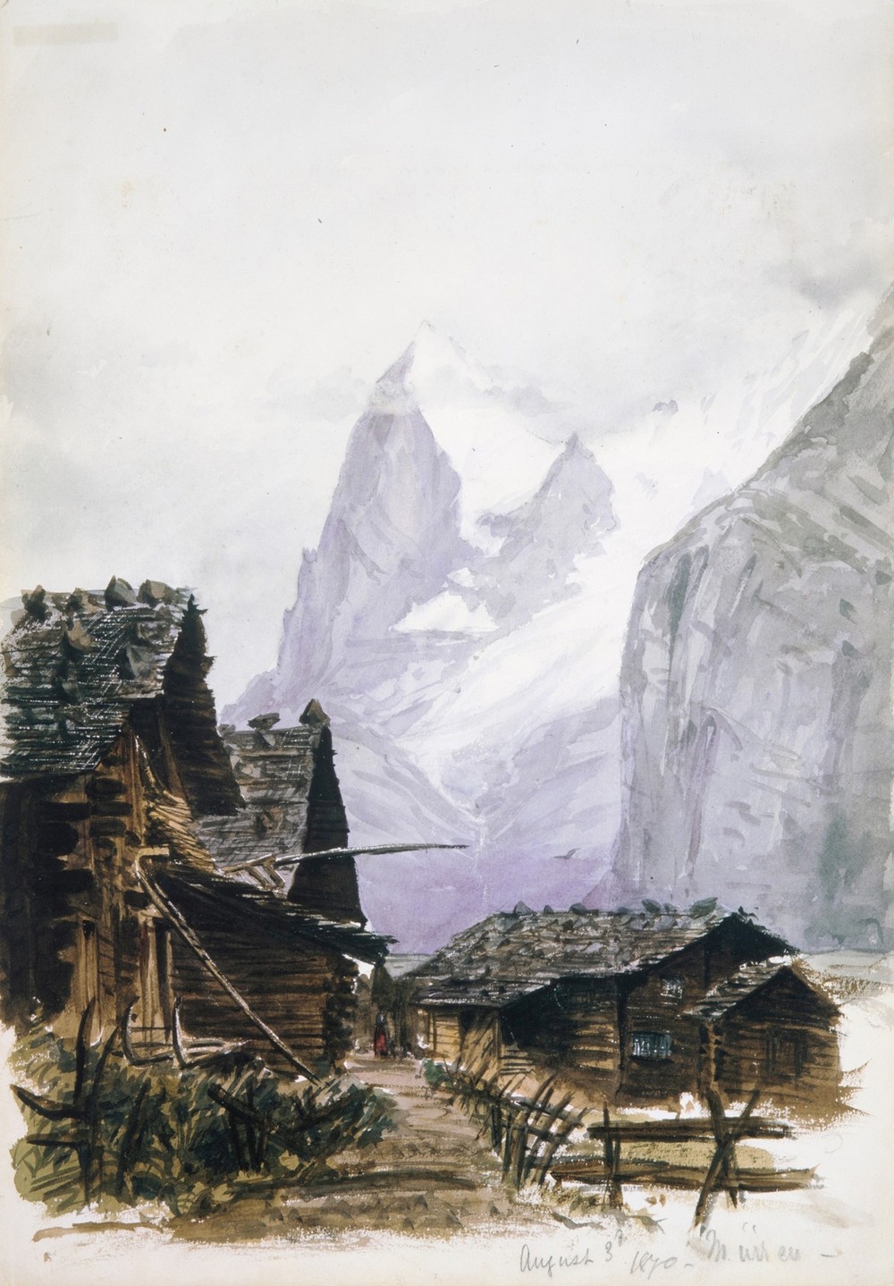 Splendid Mountain Watercolours Sketchbook – Cover 2