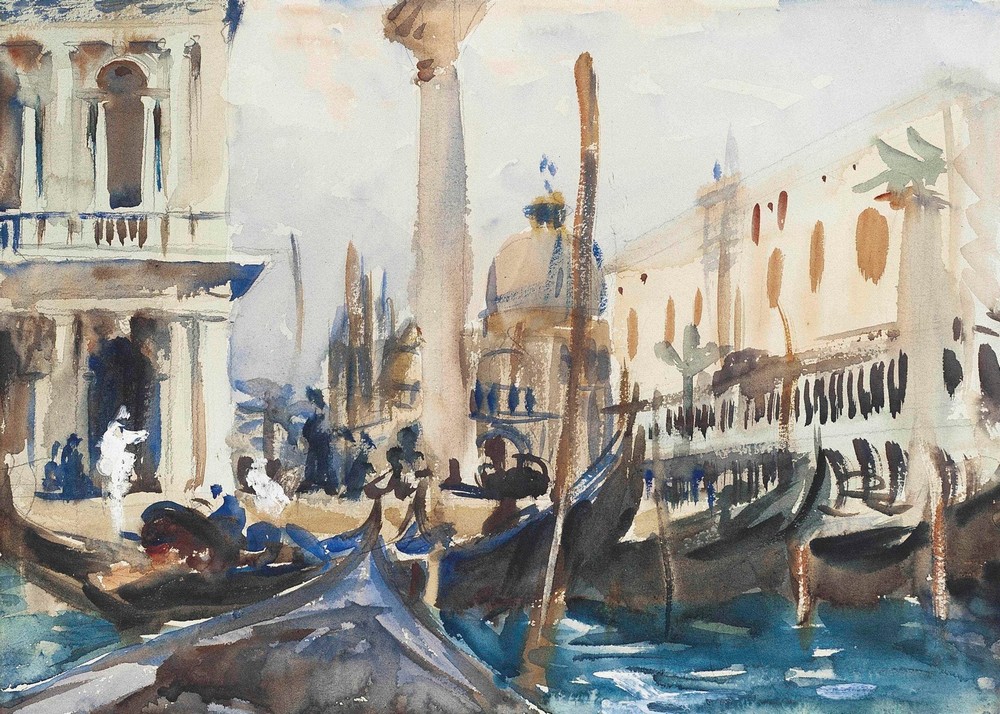 The Piazzetta with Gondolas (circa 1902-04)