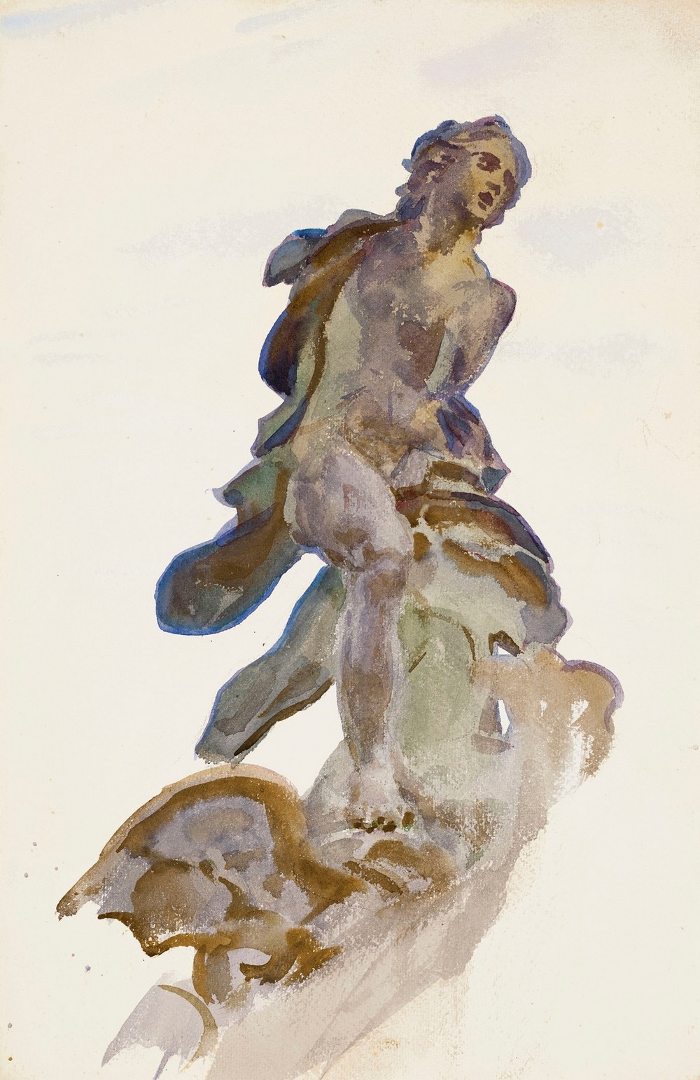 A Statue in Rome (circa 1906-07)