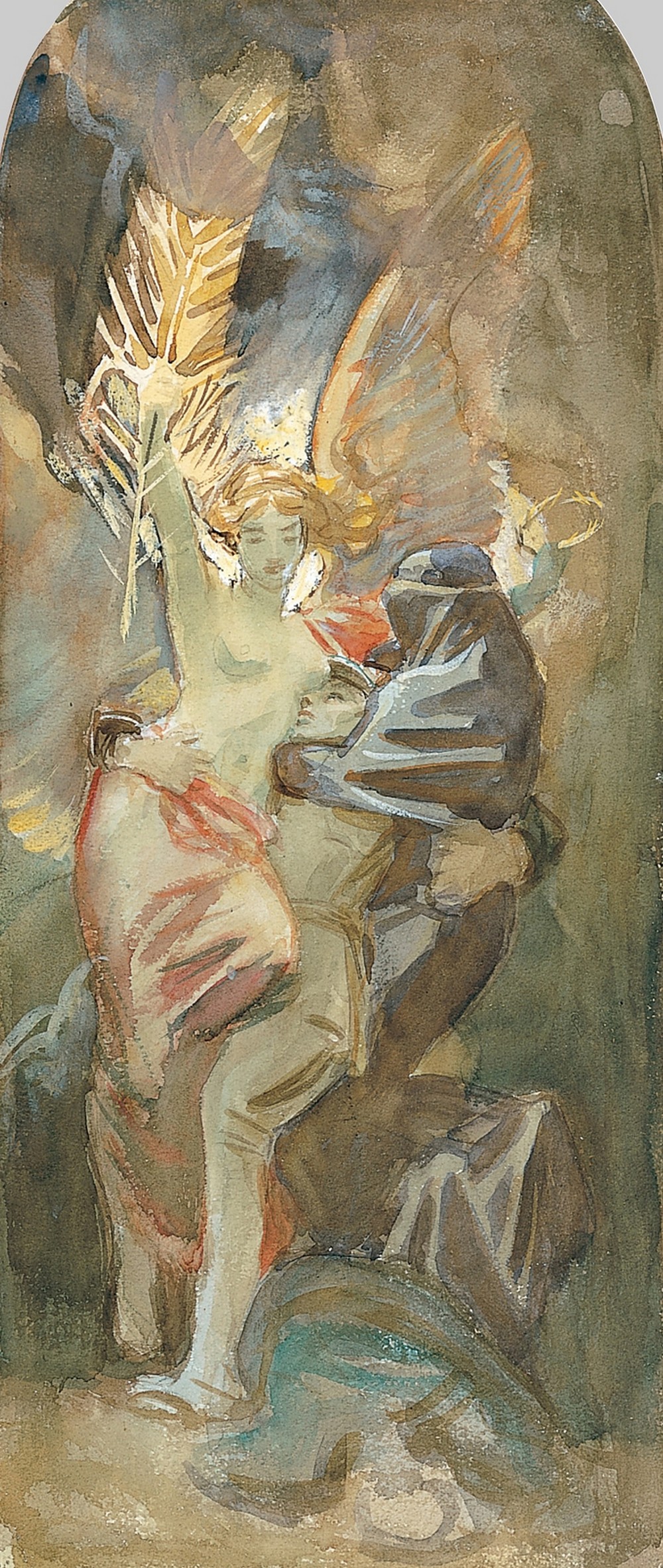 Study for ‘Death and Victory’ (between 1921 and 1922)