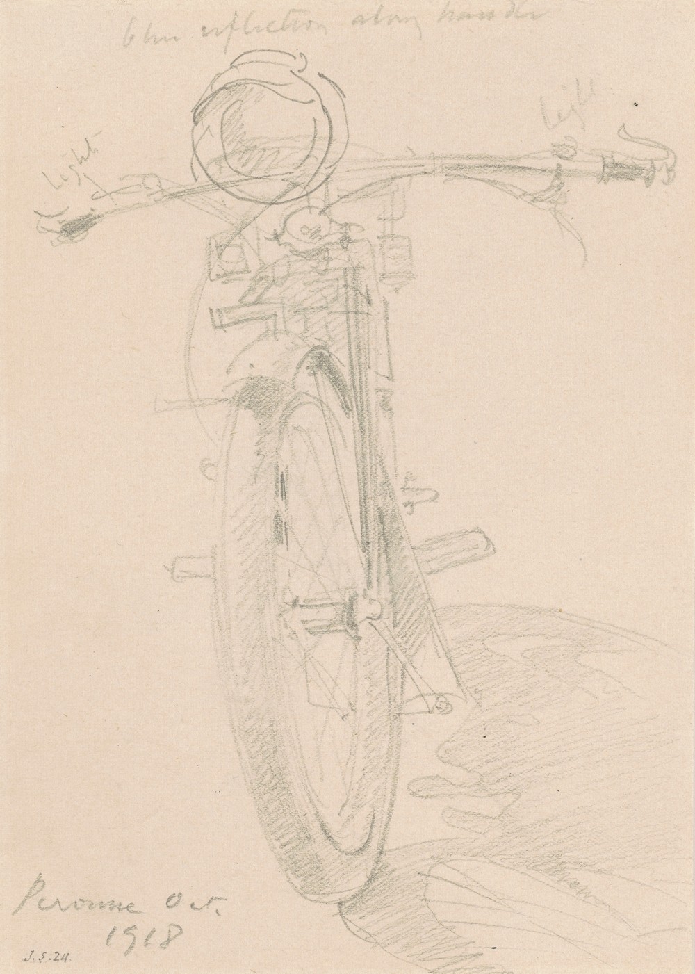 Motorcycle (recto)