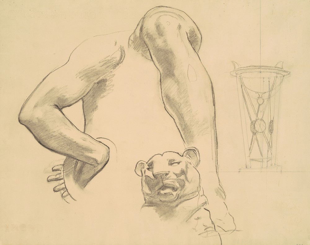 Studies for ‘Classic and Romantic Art’ (c. 1921)